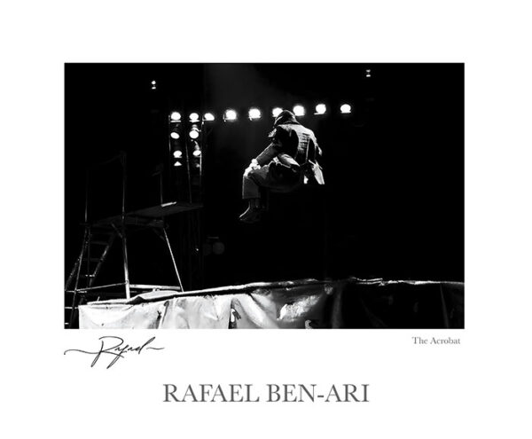 The Acrobat – Fine art photography print for sale. Decoration poster for home or office wall taken by documentary travel photographer Rafael Ben Ari