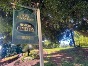 Port Macquarie Historic Cemetery served as the town's first official burial site from 1824 to 1886 to 1400 people who contributed to the area's development.