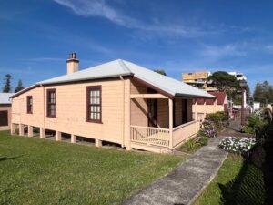 PORT MACQUAIRE, NSW - SEP 25 2025:The Mid North Coast Maritime Museum in Port Macquarie, NSW Australia