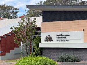New Port Macquarie Courthouse. Recent data show increases in crime such as sexual assault, domestic violence, steal from retail stores and climb in youth detention.