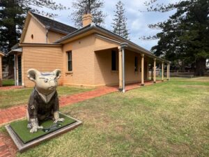 Port Macquarie Court, a heritage-listed former courthouse and now justice museum in Port Macquarie New South Wales, Australia